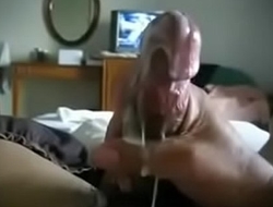 Trying to hold that Nut but can'_t resist alot of cum!