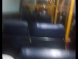 Indian stranger sees and grabs my cock in public bus
