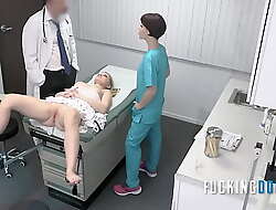Teen Pregnant The actuality Blackmailed By Bastardize And MILF Nurse
